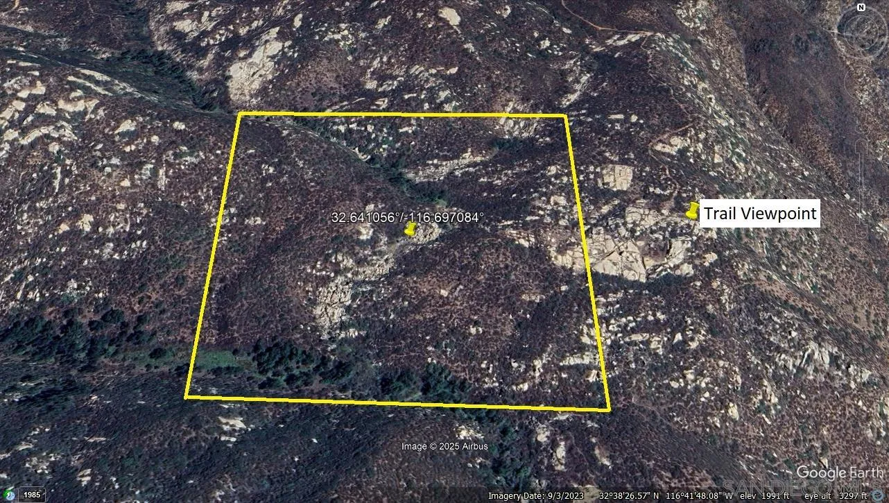 40 Acres In Jamul Jamul, CA 91935 - Photo 2 of 8 a sign that is on a brick wall