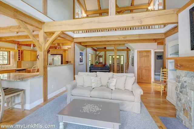 a view of a living room