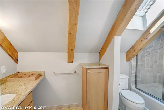 a bathroom with a sink and a toilet