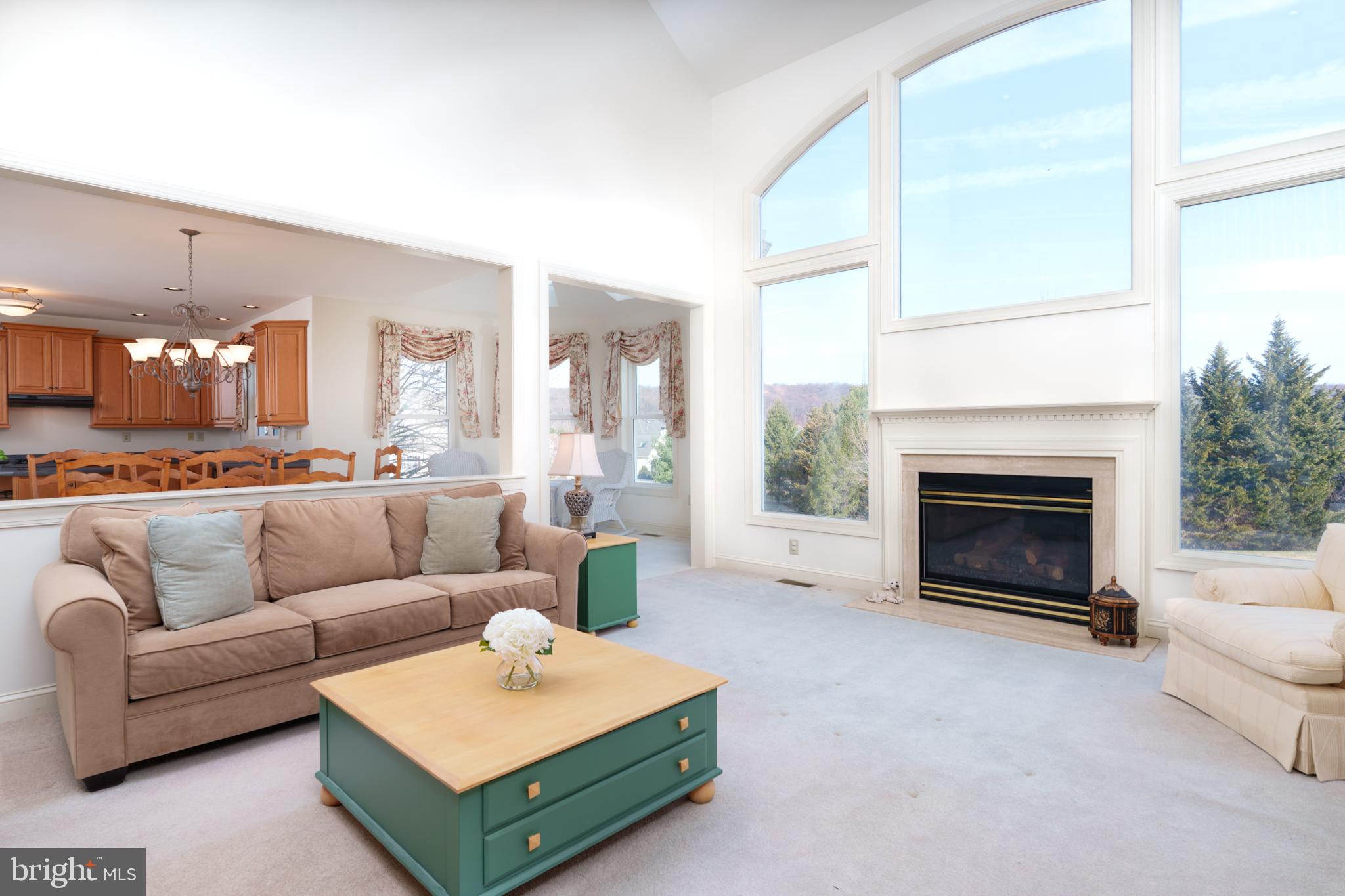 9 Corbin Drive Exton, PA 19341 - Photo 11 of 30 a living room with furniture and a fireplace