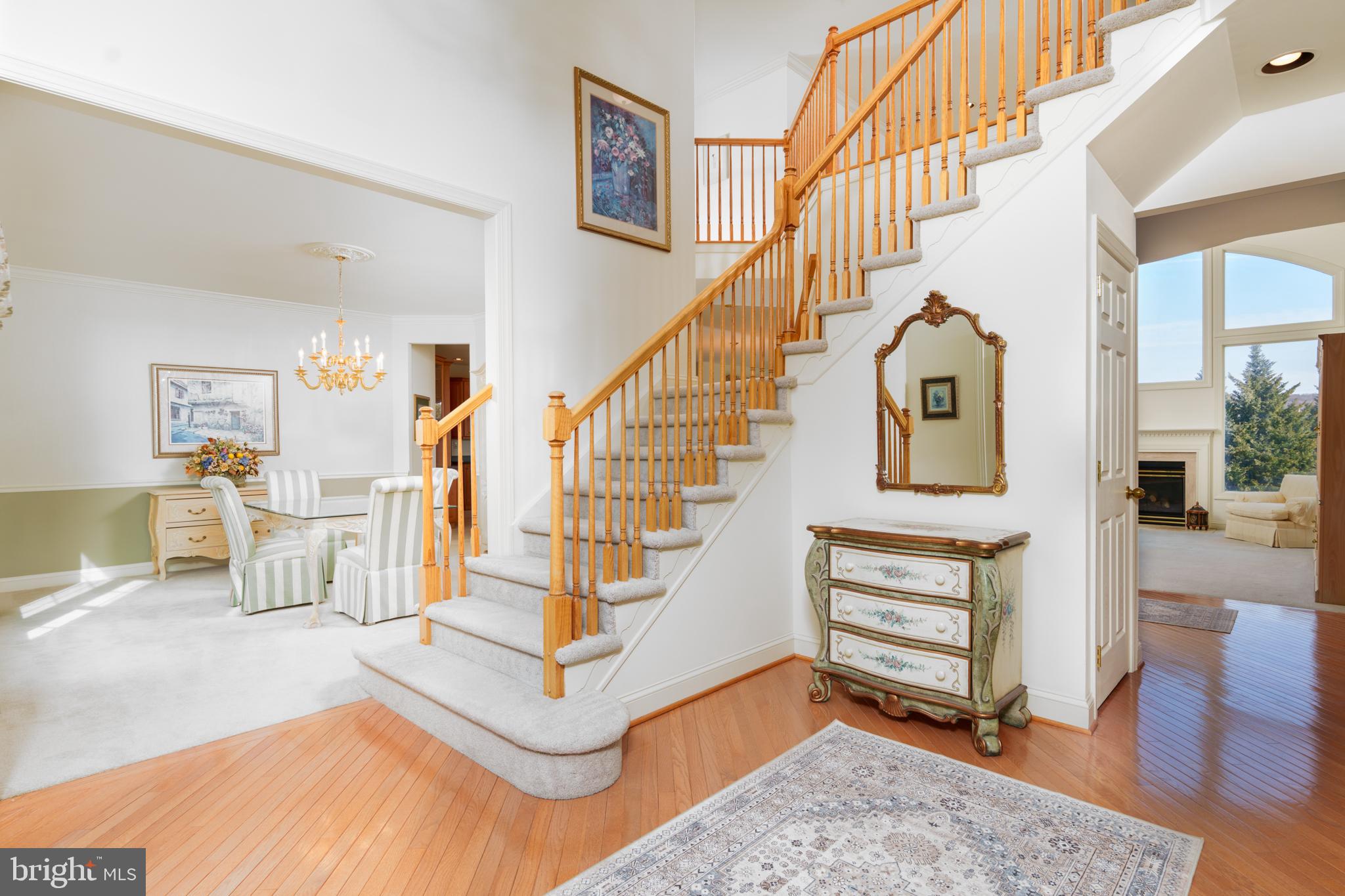9 Corbin Drive Exton, PA 19341 - Photo 2 of 30 a view of entryway and hall with wooden floor