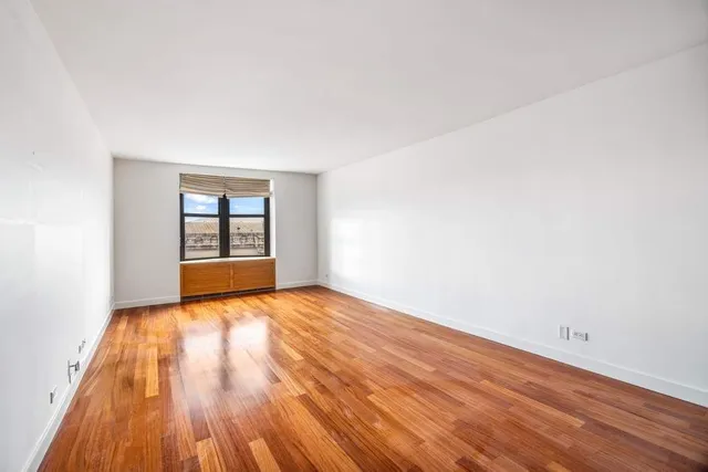 a picture of a bench in a building