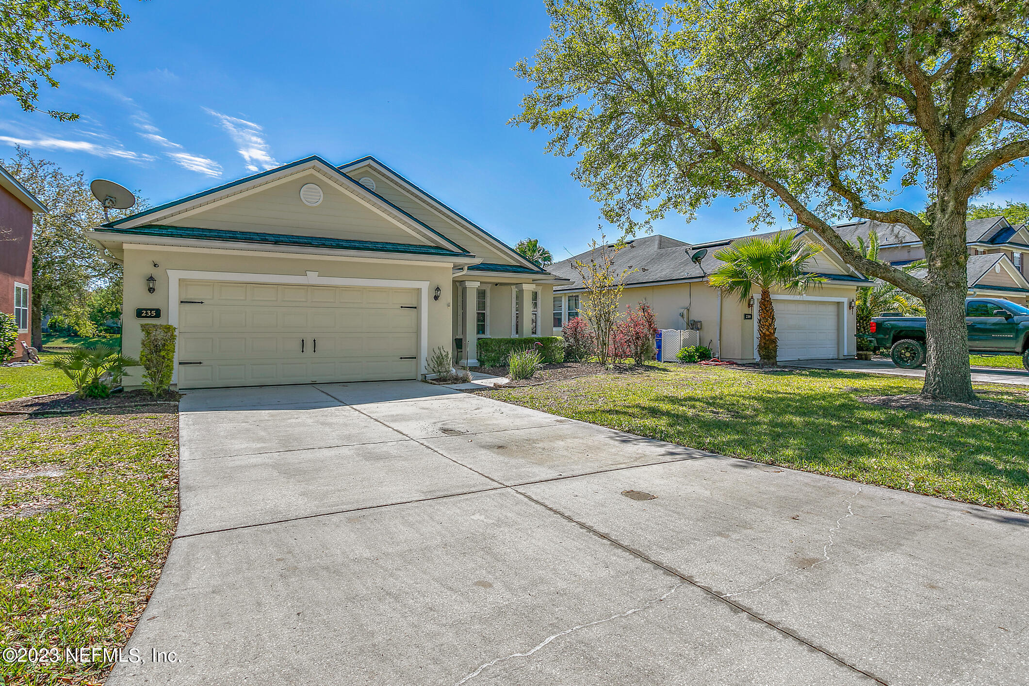 235 Pine Arbor Circle St. Augustine, FL 32084 - Photo 3 of 41 front view of house with a yard