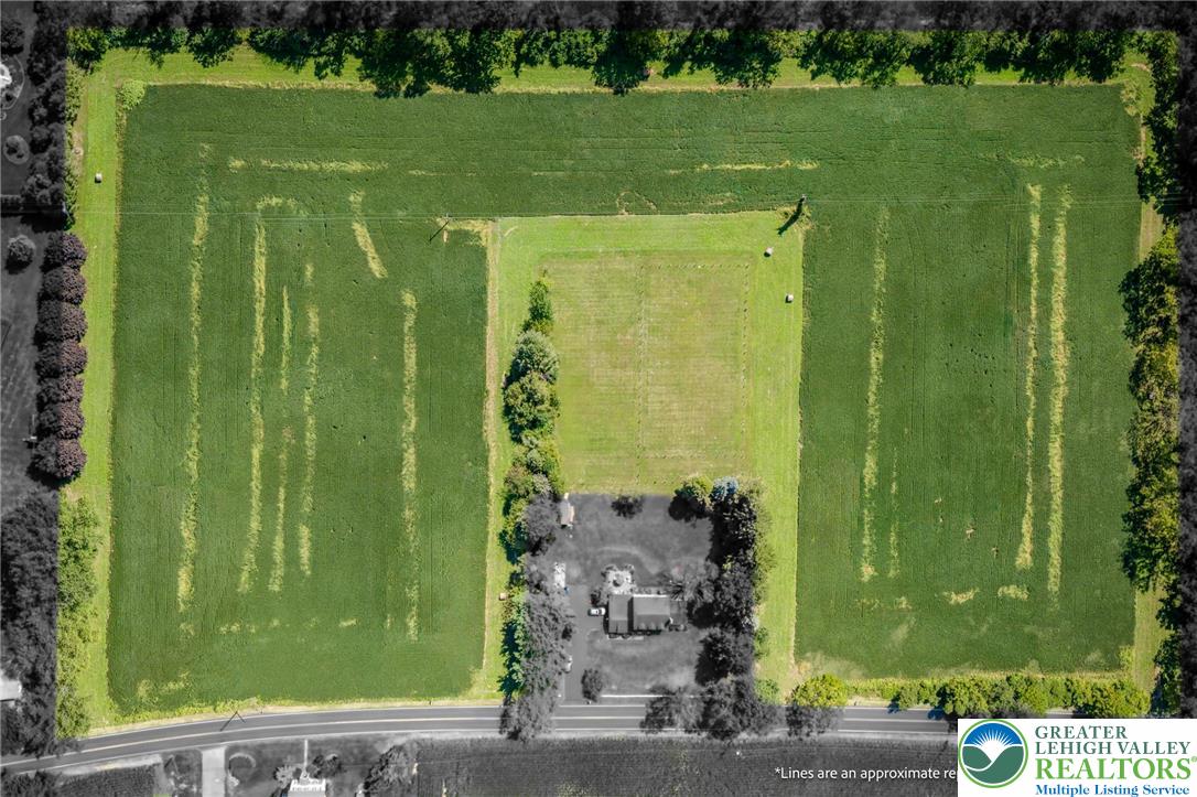 Hecktown Road Bethlehem, PA 18020 - Photo 2 of 6 an aerial view of a residential houses with outdoor space and trees