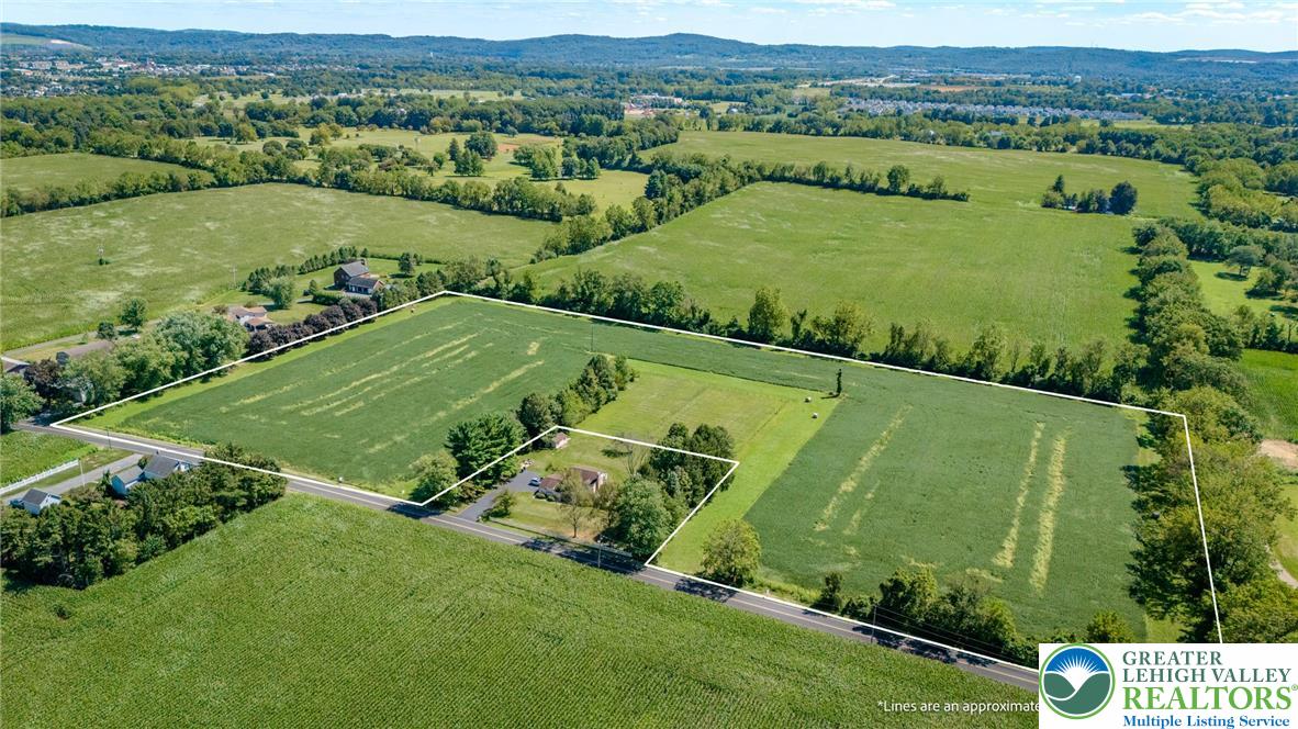 Hecktown Road Bethlehem, PA 18020 - Photo 6 of 6 an aerial view of a golf course with a garden