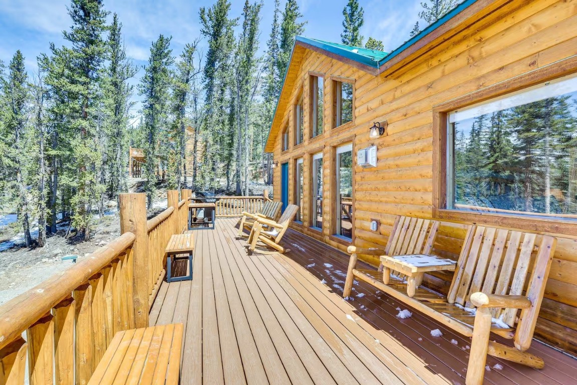 207 Pine Cone Way Fairplay, CO 80440 - Photo 42 of 45 a view of deck with patio