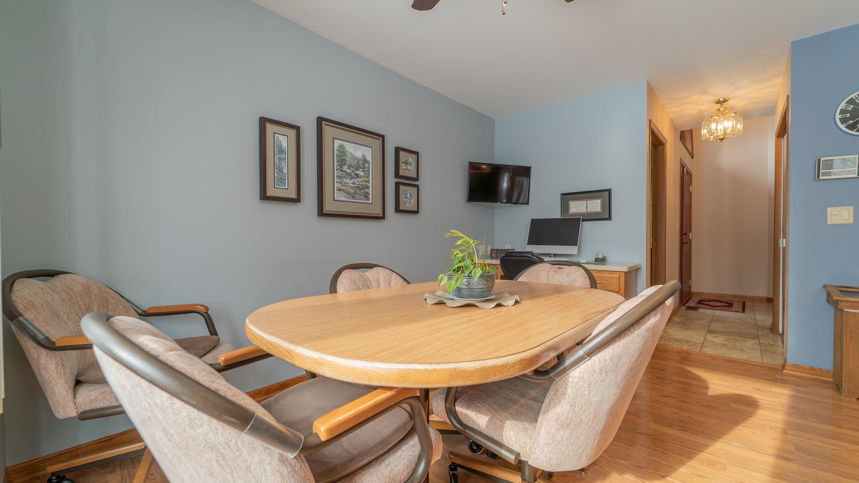 9427 Van Buren Street Crown Point, IN 46307 - Photo 20 of 46 a view of a dining room with furniture