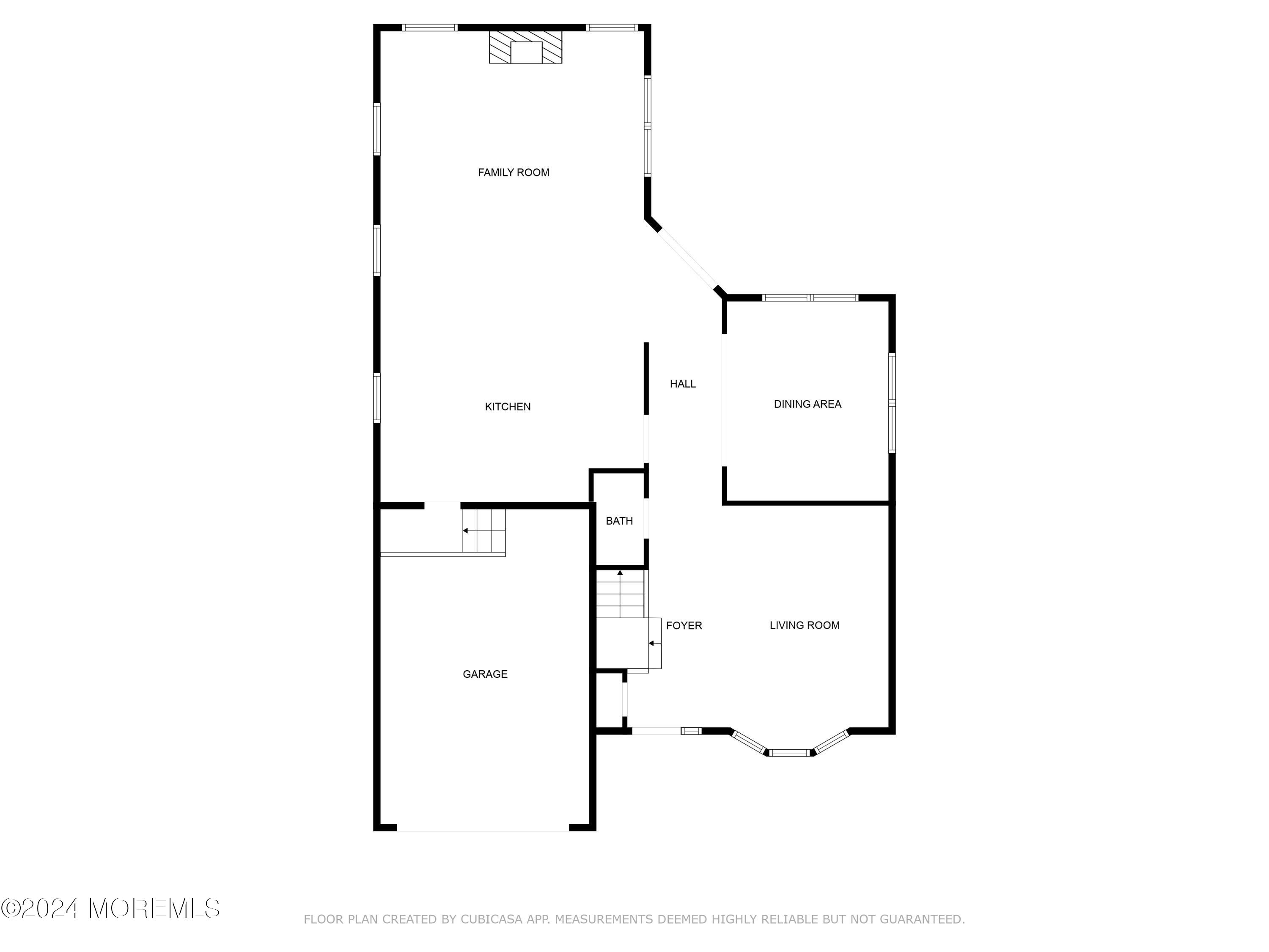 400 New Bedford Road Belmar, NJ 07719 - Photo 35 of 37 Floorplan 1st Floor