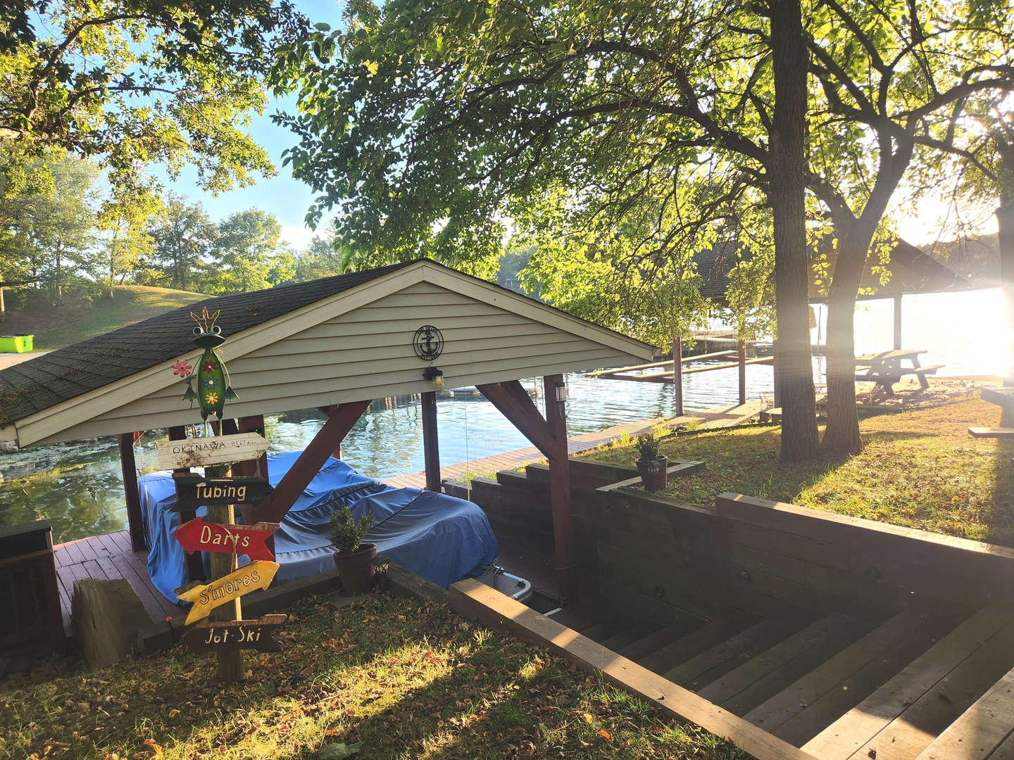 152 Beachview Court Varna, IL 61375 - Photo 23 of 49 a view of a backyard with a patio