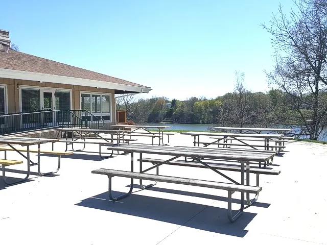a view of outdoor space yard deck patio and outdoor kitchen