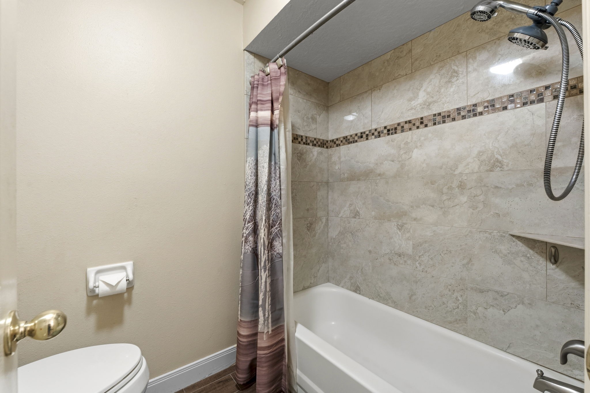 21809 Tophill Drive Spring, TX 77388 - Photo 27 of 50 a bathroom with a shower and a toilet