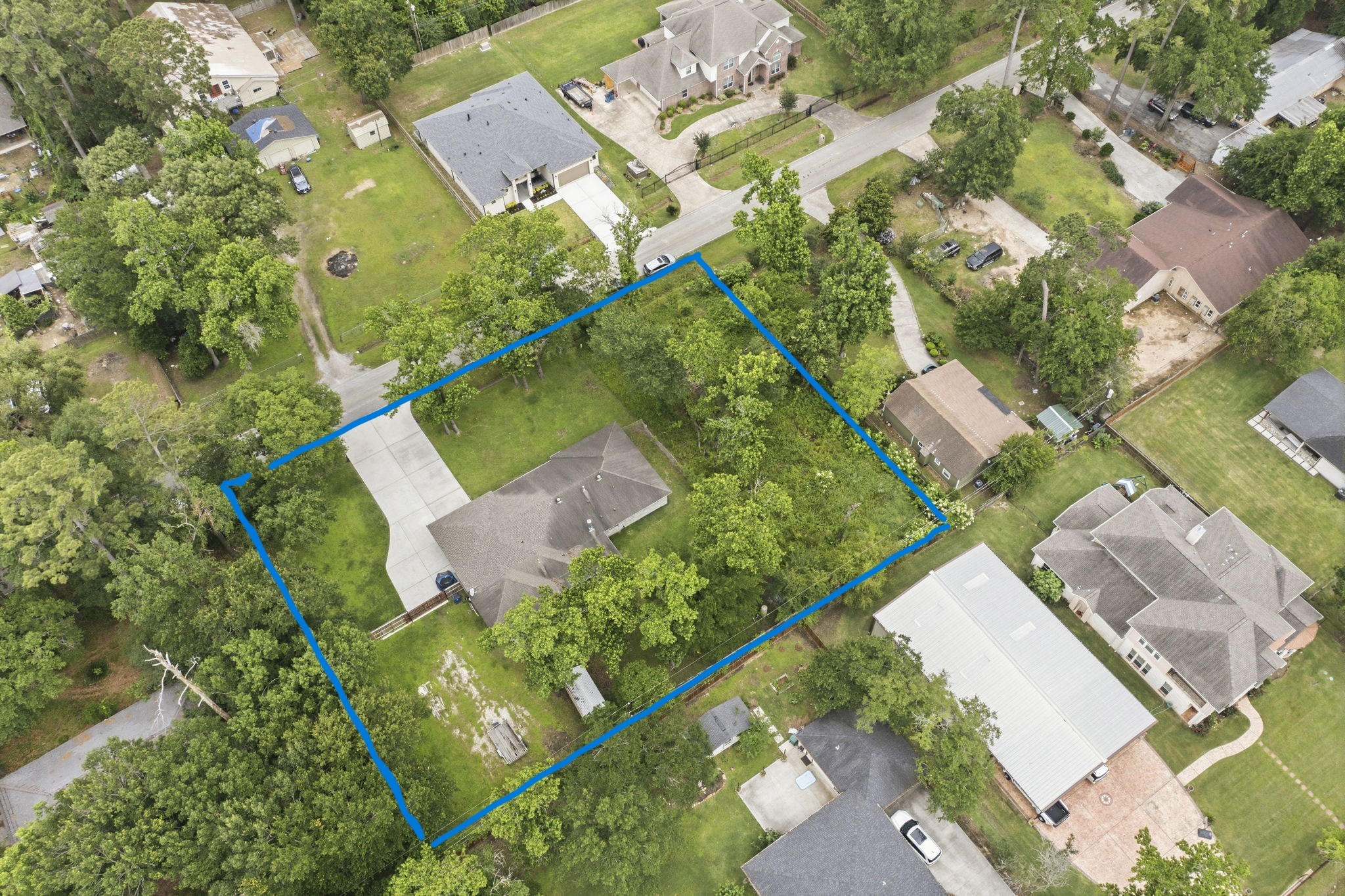 21809 Tophill Drive Spring, TX 77388 - Photo 45 of 50 an aerial view of a house