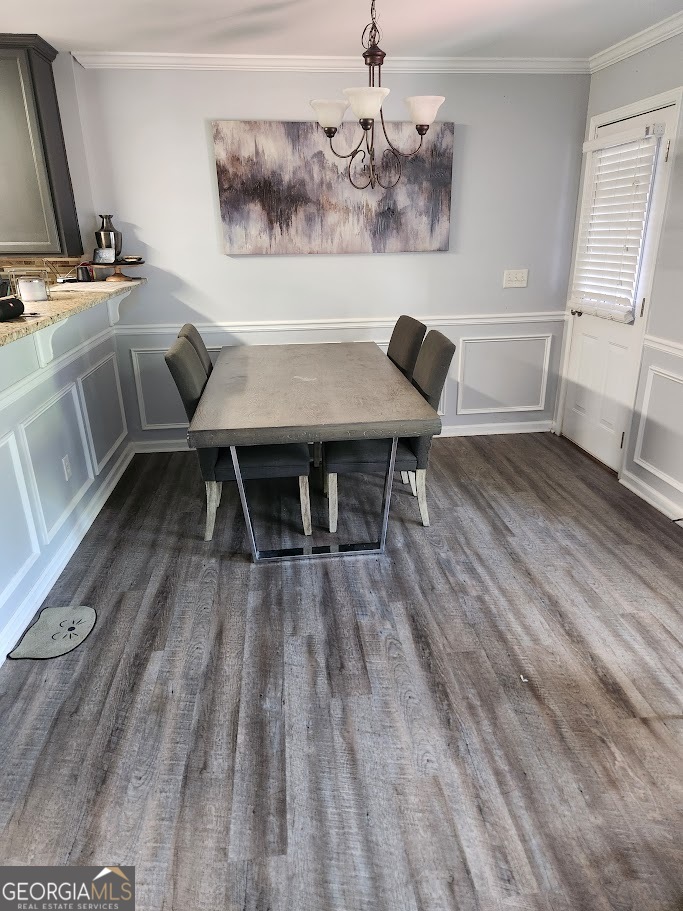49 Preserve Drive Newnan, GA 30263 - Photo 4 of 17 a view of a dining room with furniture and wooden floor