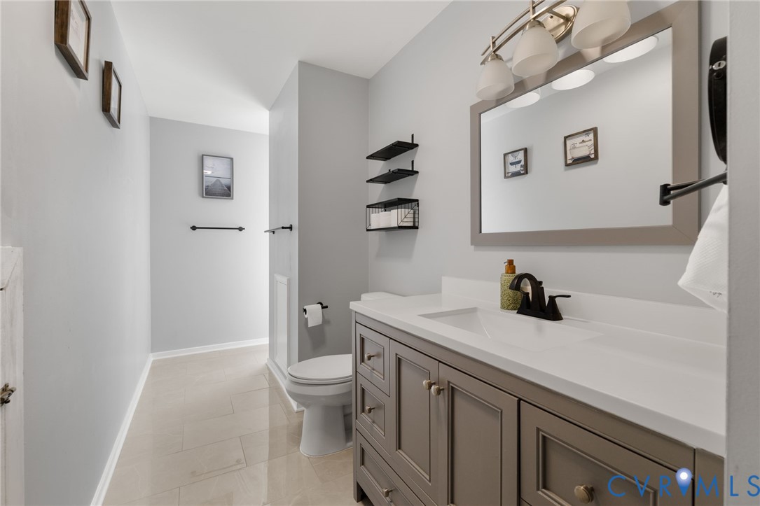 3212 Fielding Road Colonial Heights, VA 23834 - Photo 21 of 33 From Hall Entry: Beautiful Vanity offering Lots of