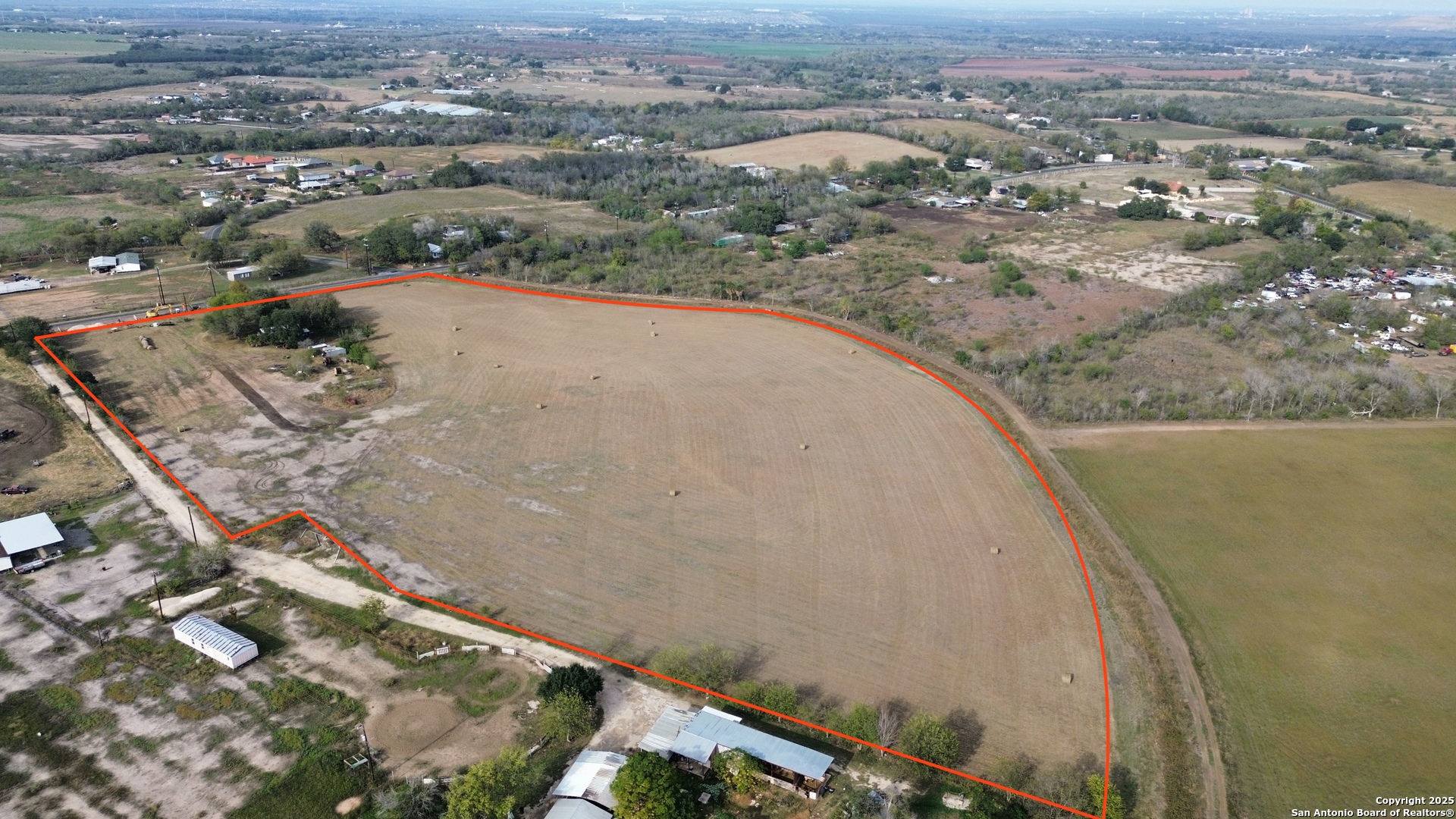 10620 Pearsall Road Atascosa, TX 78002 - Photo 3 of 8 an aerial view of a house
