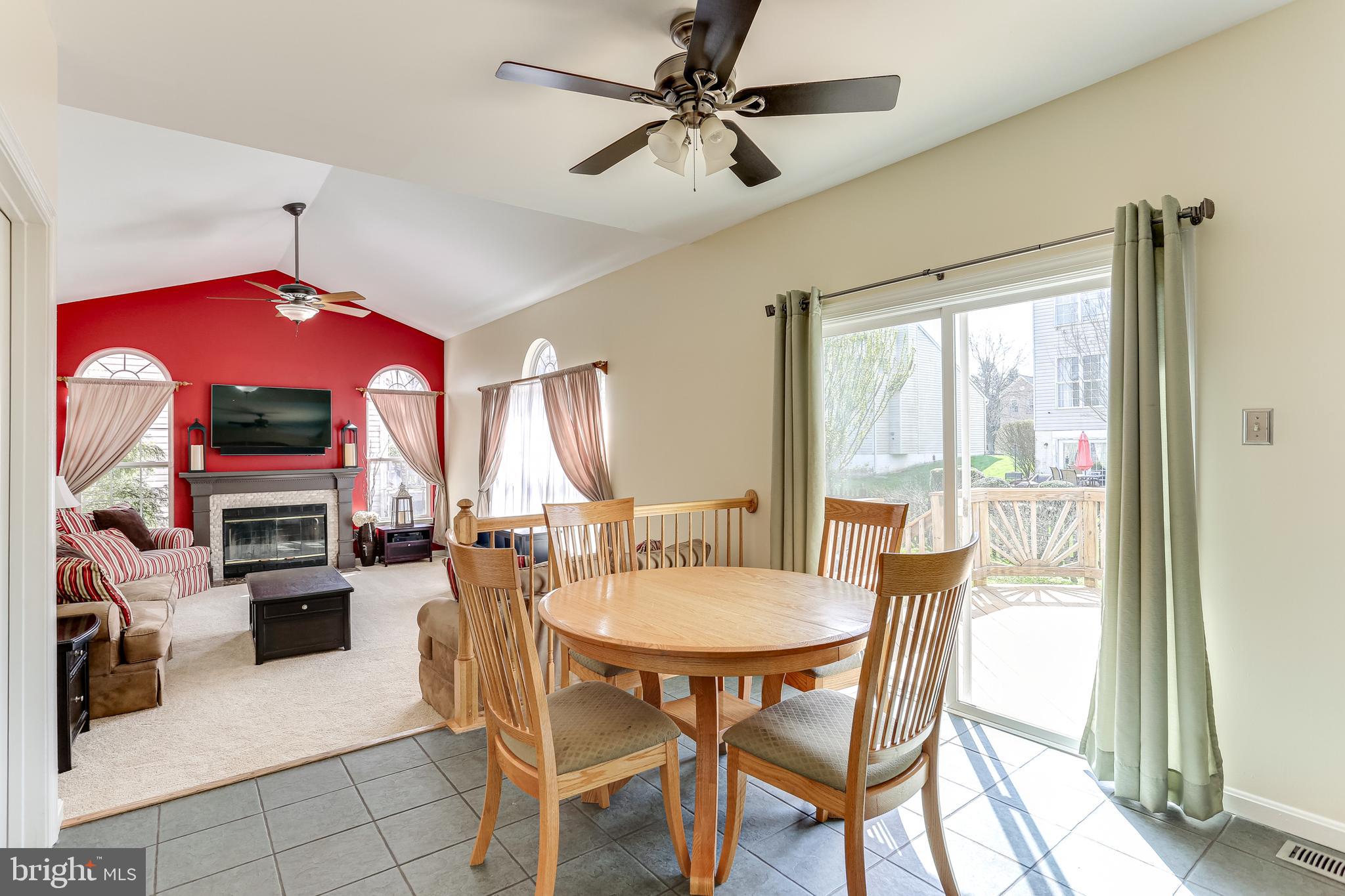213 Ritterslea Court Owings Mills, MD 21117 - Photo 16 of 32 Dining Area Looking Into Family Room