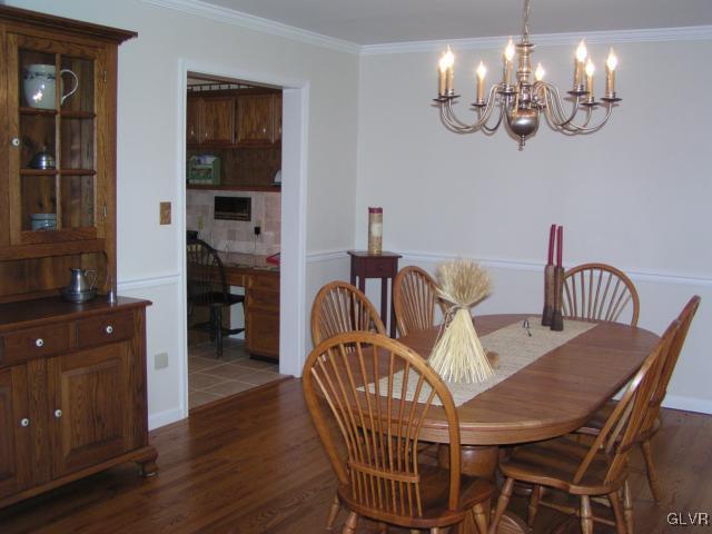 3545 Oakland Road Bethlehem, PA 18020 - Photo 14 of 49 Dining room view from Foyer, open to kitchen
