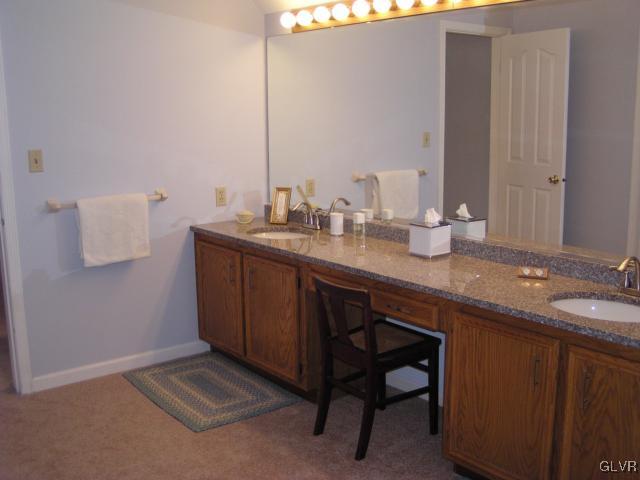 3545 Oakland Road Bethlehem, PA 18020 - Photo 36 of 49 vanity area of master ensuite bath. Granite count
