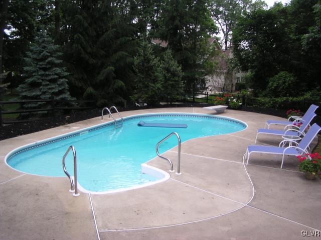 3545 Oakland Road Bethlehem, PA 18020 - Photo 6 of 49 View of pool from Master Bedroom deck