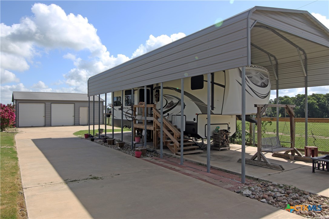 2734 Rock Road Troy, TX 76579 - Photo 48 of 48 a view of a house with backyard and porch