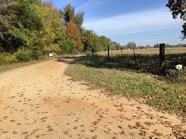a view of a yard with a house