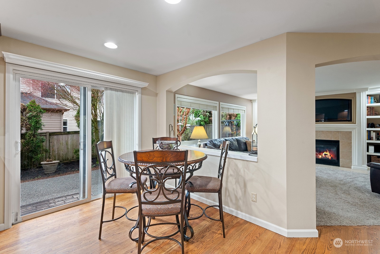 3930 208th Place Southeast Bothell, WA 98021 - Photo 11 of 36 a view of a dining room with furniture window and outside view