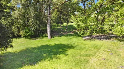 a view of yard with green space