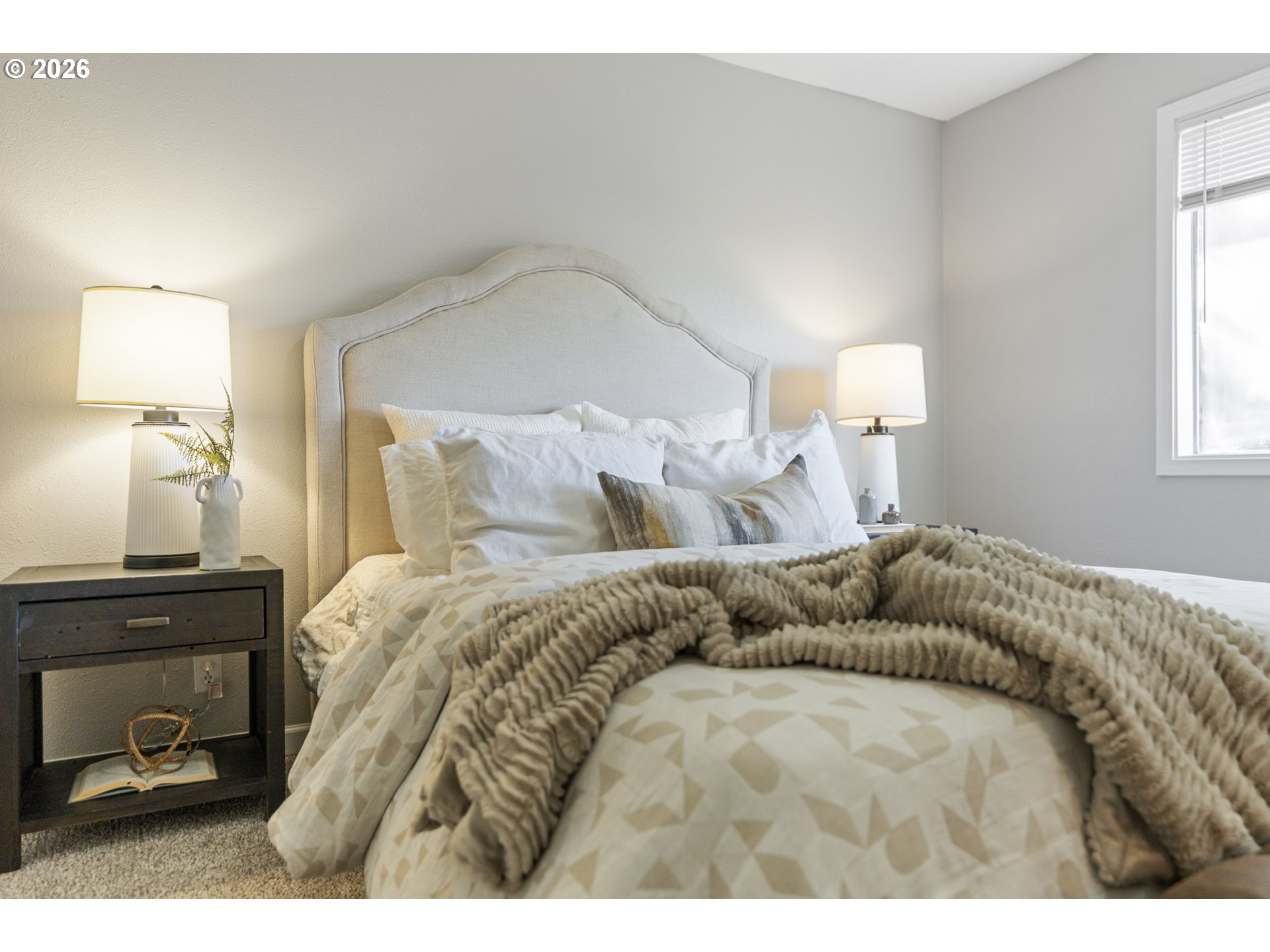 7915 North Exeter Avenue Portland, OR 97203 - Photo 14 of 34 a bedroom with a bed and window