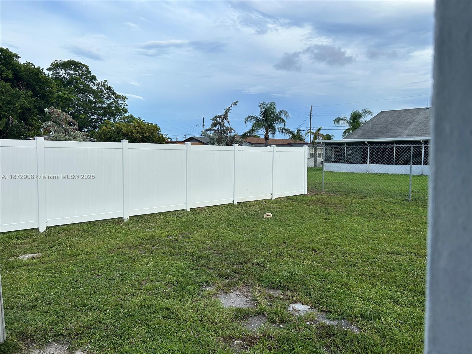 4340 Southwest 24th Street, Unit 1 West Park, FL 33023 - Photo 5 of 6 a view of a backyard