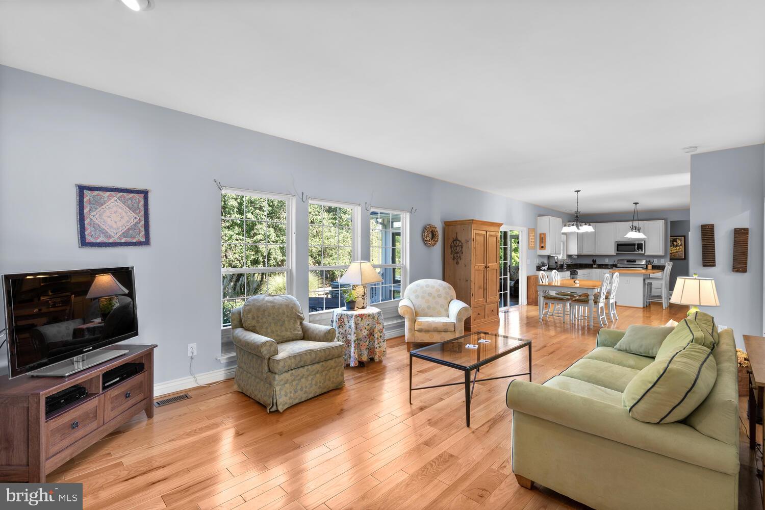 18107 Old Baltimore Road Olney, MD 20832 - Photo 11 of 50 Family Room Opens to Breakfast Room and Kitchen