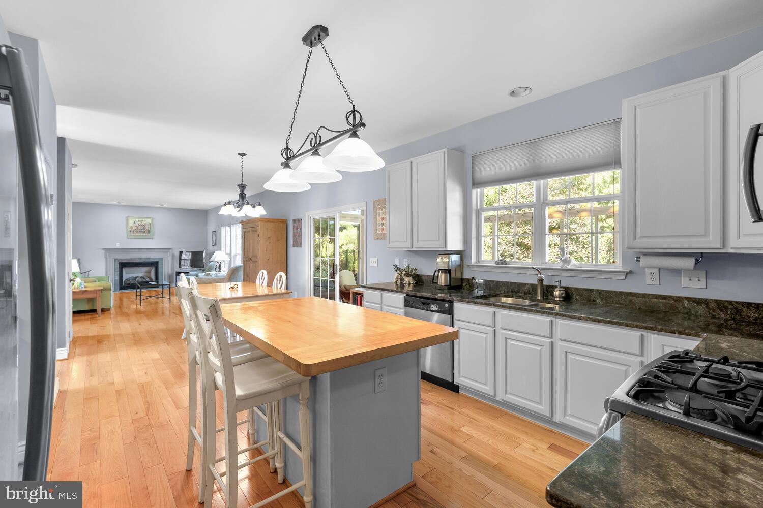18107 Old Baltimore Road Olney, MD 20832 - Photo 19 of 50 Kitchen with Hardwood Floors