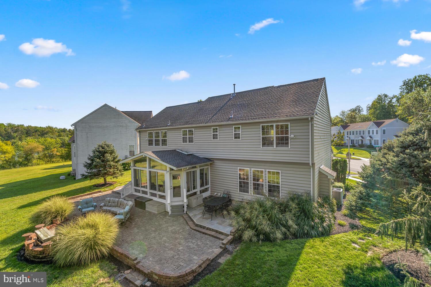 Elevated View of Patio
