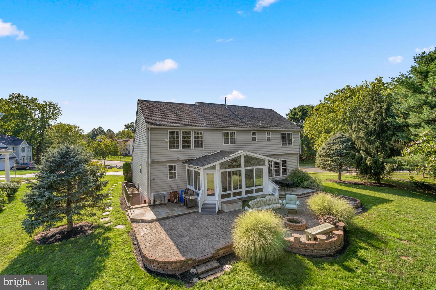 18107 Old Baltimore Road Olney, MD 20832 - Photo 49 of 50 Elevated View of Patio and Yard