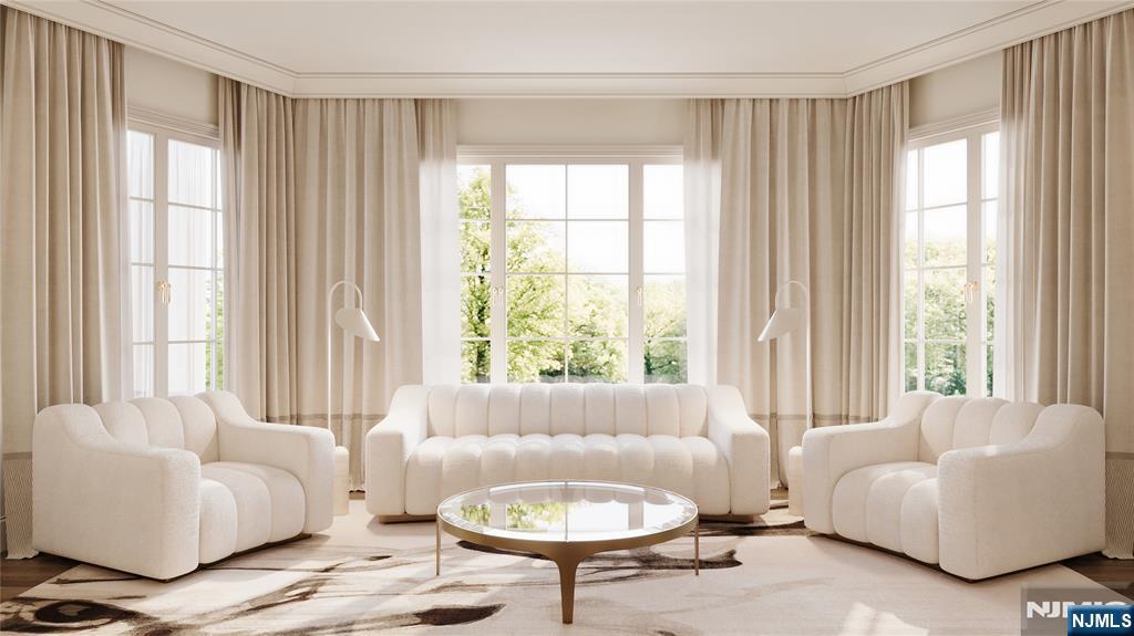 60 Rio Vista Drive Alpine, NJ 07620 - Photo 11 of 36 a living room with furniture and a large window