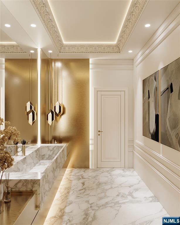 60 Rio Vista Drive Alpine, NJ 07620 - Photo 16 of 36 a spacious bathroom with a tub and shower