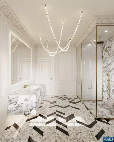 a living room with a couch and a window