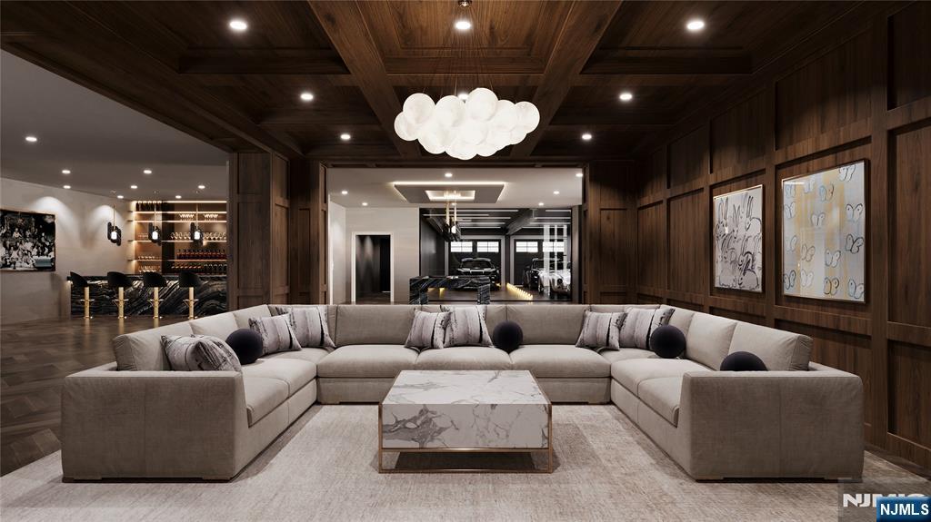 60 Rio Vista Drive Alpine, NJ 07620 - Photo 28 of 36 a living room with furniture and a large window