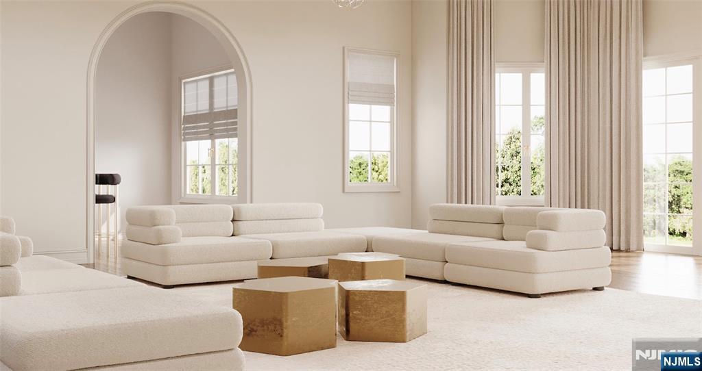 60 Rio Vista Drive Alpine, NJ 07620 - Photo 5 of 36 a living room with furniture and a large window