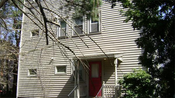 23 Riverside Street Needham, MA 02494 - Photo 12 of 12 a view of a house with entryway and a tree