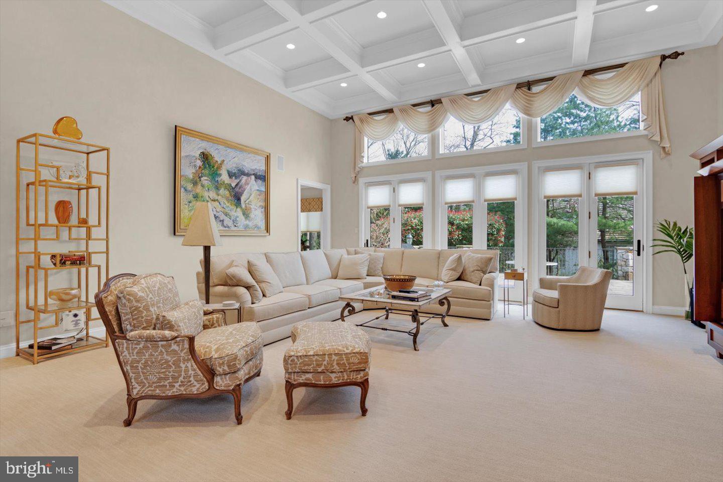 1141 Barbara Drive Cherry Hill, NJ 08003 - Photo 31 of 102 Coffered ceilings w/recessed lighting