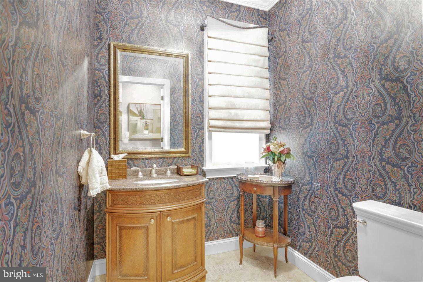 1141 Barbara Drive Cherry Hill, NJ 08003 - Photo 47 of 102 Powder room w/ custom vanity