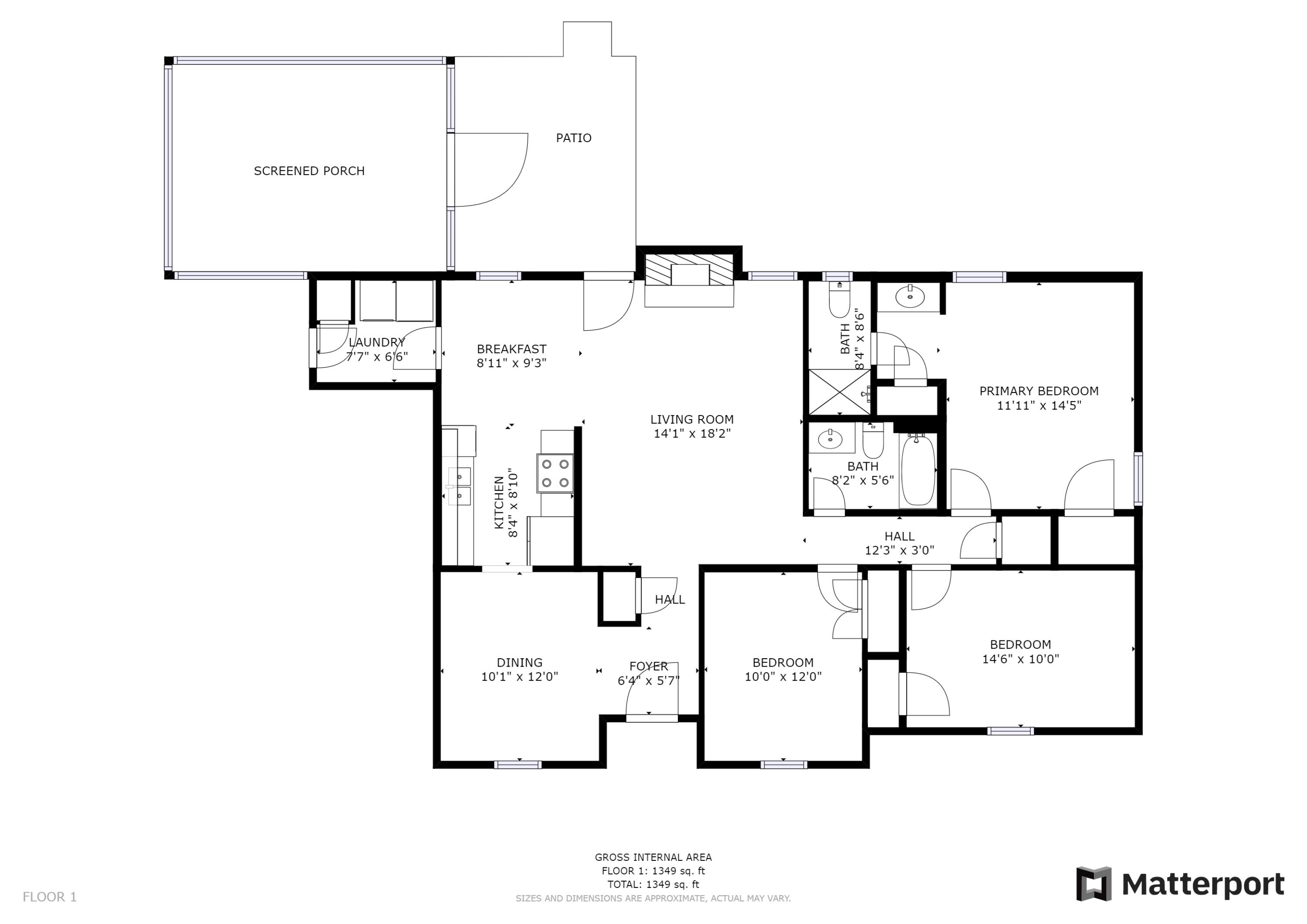 103 Pinewood Street Ladson, SC 29456 - Photo 40 of 40 103 Pinewood Floor Plan