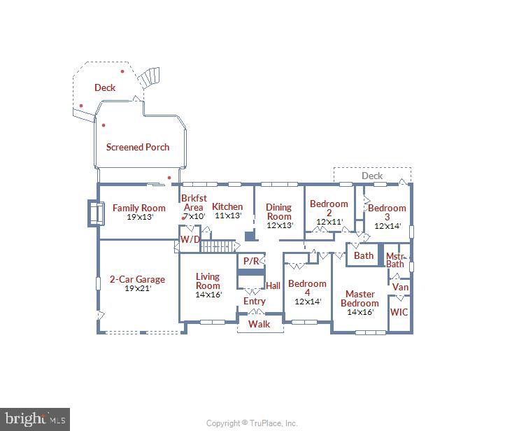 109 Farmgate Lane Silver Spring, MD 20905 - Photo 49 of 50 Floor plan main level