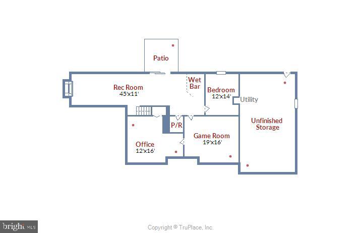 109 Farmgate Lane Silver Spring, MD 20905 - Photo 50 of 50 Floor plan lower level