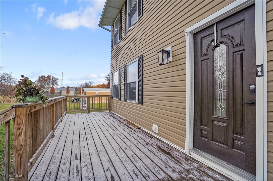 9278 Bryant Road Windham, OH 44288 - Photo 7 of 47 View of wooden terrace