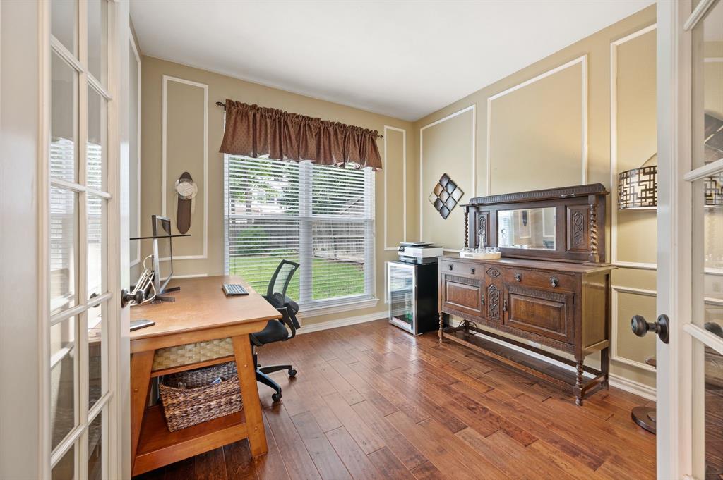 2532 Springhill Drive Grapevine, TX 76051 - Photo 16 of 40 Dedicated office on first floor provides a private space for focused work and study