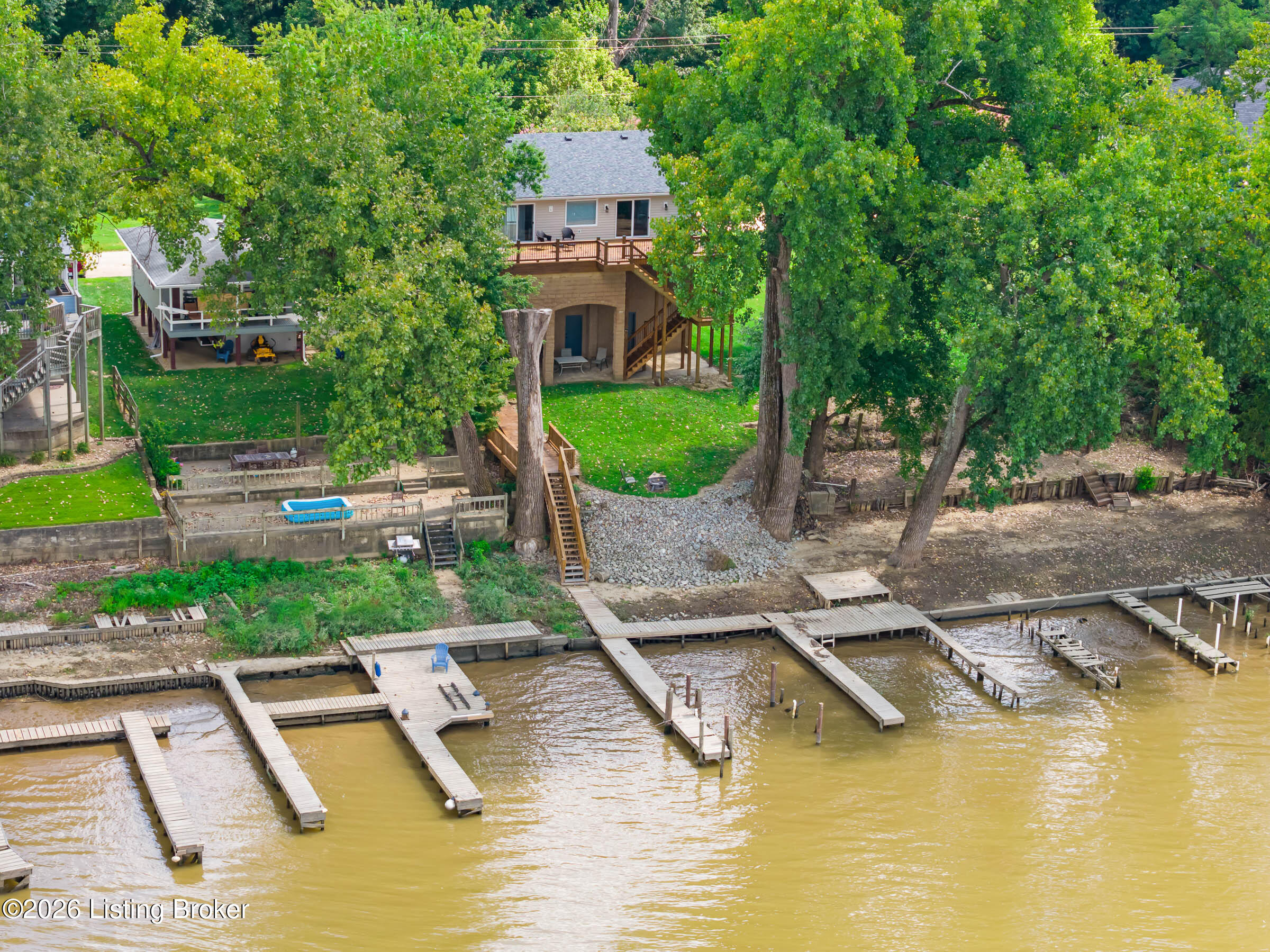 1510 Riverside Drive Prospect, KY 40059 - Photo 52 of 57 1510 Riverside Dr_Aerials_and_Docks-6