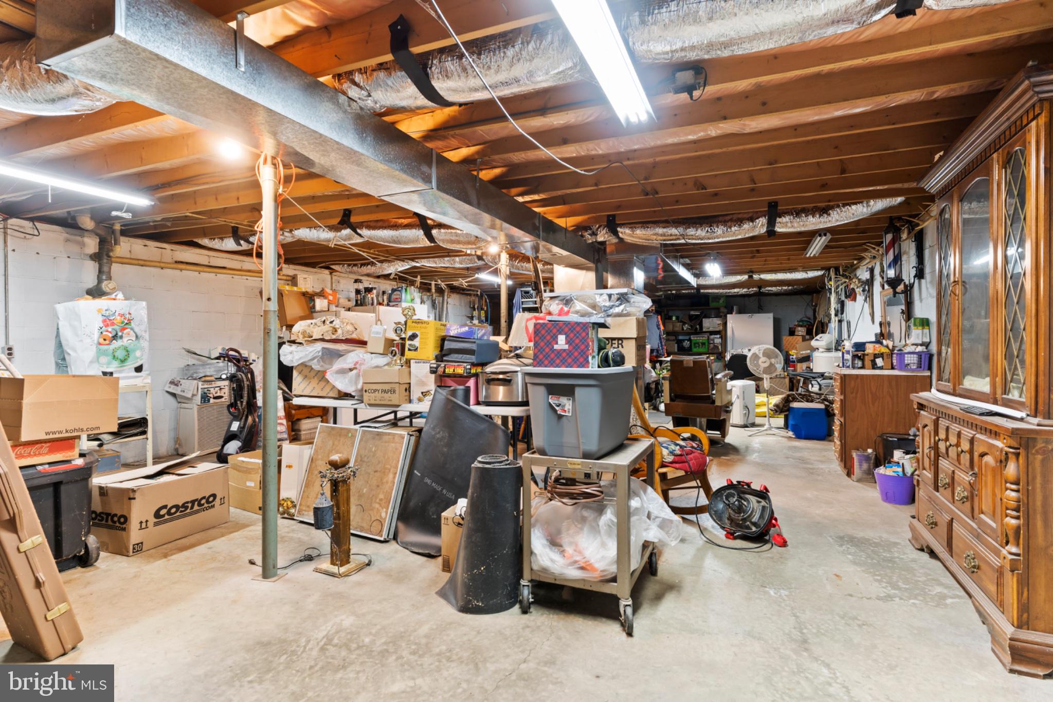 7296 Thompson Road Needmore, PA 17238 - Photo 28 of 40 Spacious basement with endless potential.