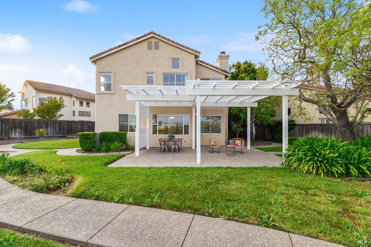 9 Regatta Way Napa, CA 94559 - Photo 16 of 20 a view of a house with a yard and sitting area