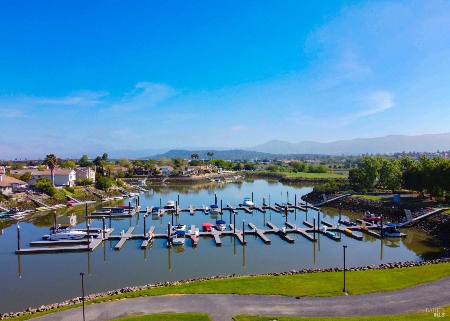 9 Regatta Way Napa, CA 94559 - Photo 18 of 20 a view of a lake